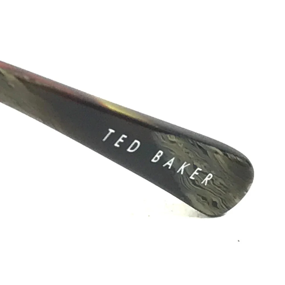 Ted Baker Sunglasses TMS093 OLI Olive Gray Horn Frames w/ Gray Polarized Lenses